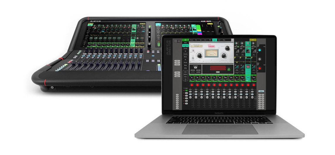 Avantis-Director-2 Allen & Heath выпустил программу Director и новую прошивку для Avantis - MixArt Distribution