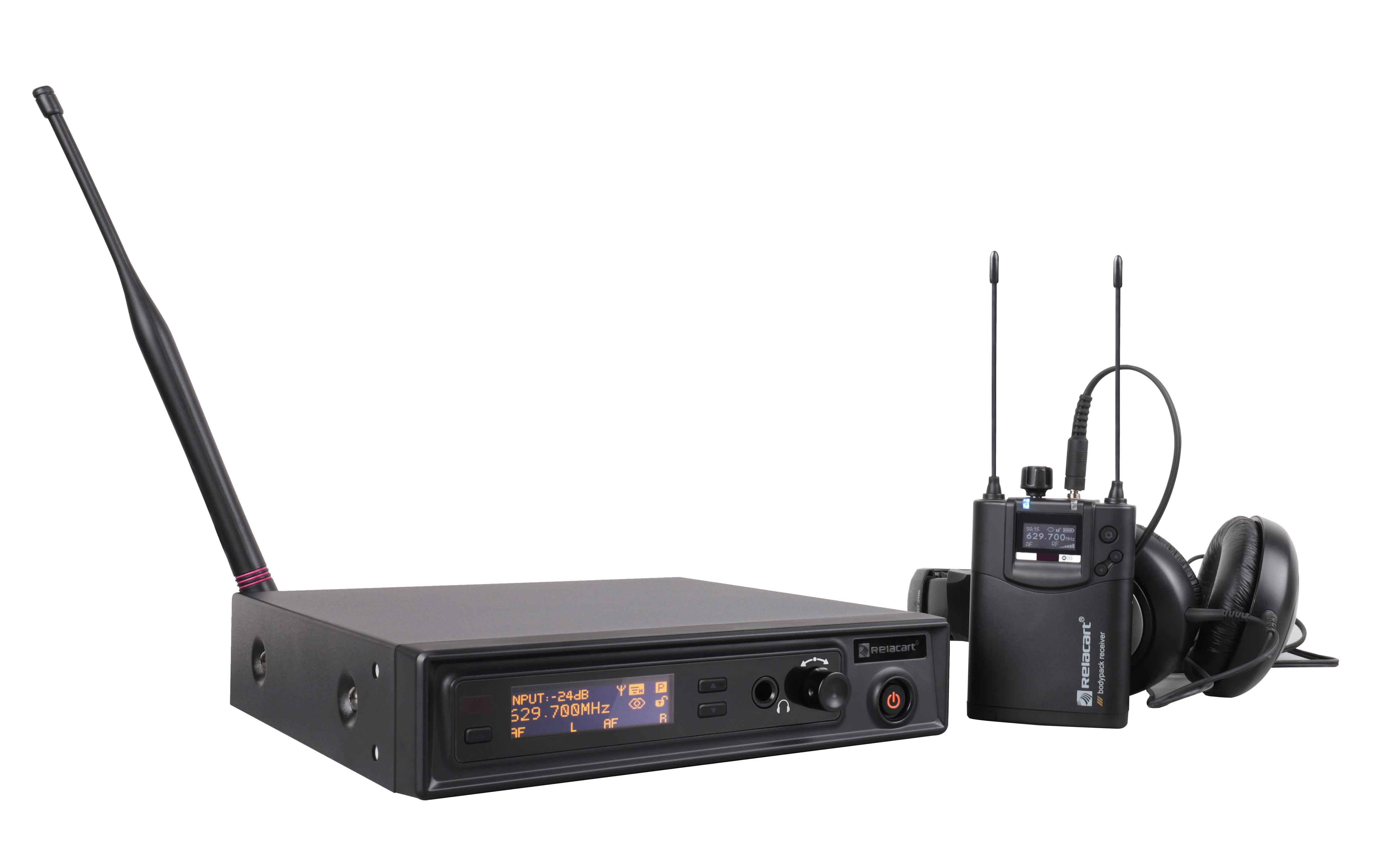 relacart pm 320 monitoring in ear